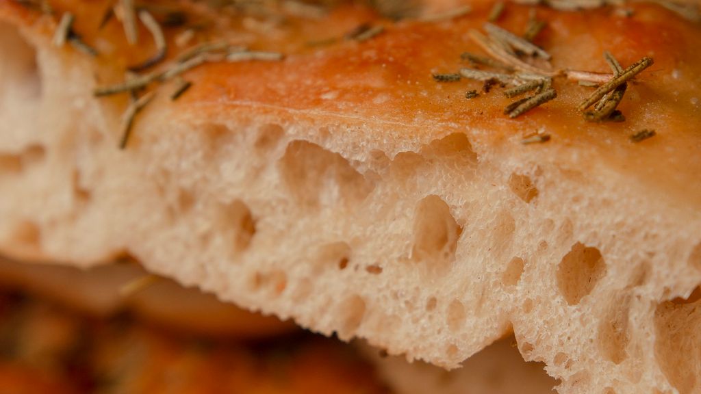 Focaccia farcita della gastronomia